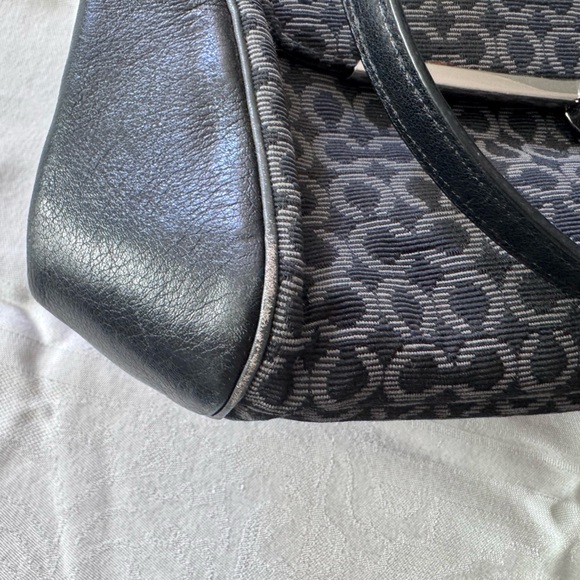 Coach Black and Gray Satchel - Picture 10 of 11